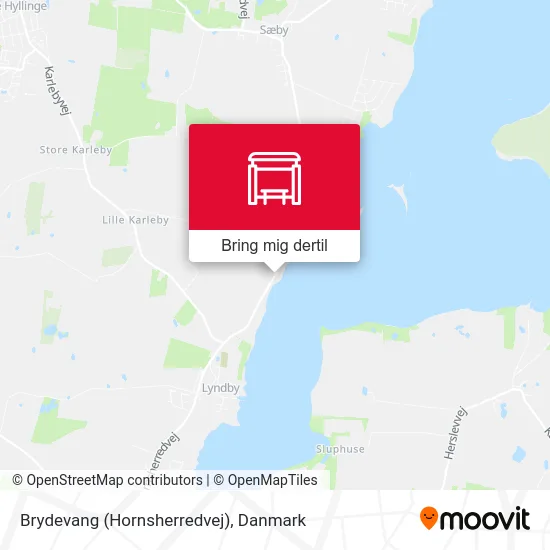 Brydevang (Hornsherredvej) kort