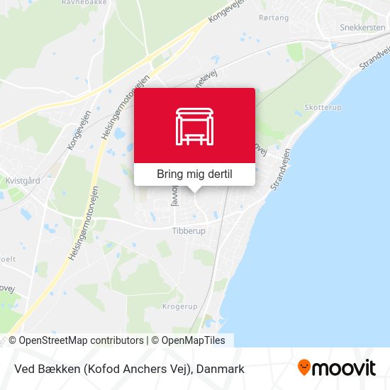 Ved Bækken (Kofod Anchers Vej) kort