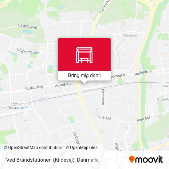 Ved Brandstationen (Kildevej) kort