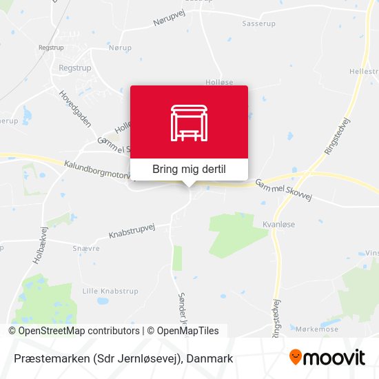 Præstemarken (Sdr Jernløsevej) kort
