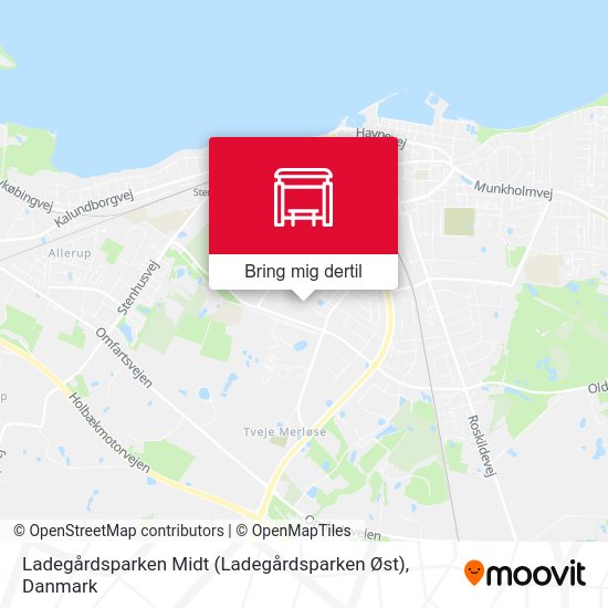 Ladegårdsparken Midt (Ladegårdsparken Øst) kort