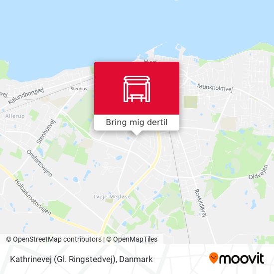 Kathrinevej (Gl. Ringstedvej) kort