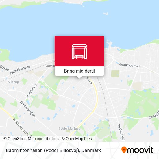 Badmintonhallen (Peder Billesvej) kort