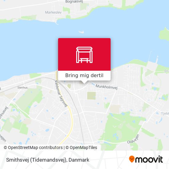 Smithsvej (Tidemandsvej) kort