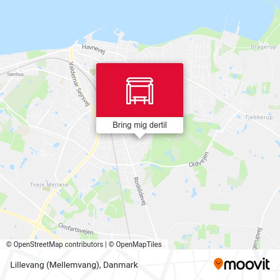 Lillevang (Mellemvang) kort