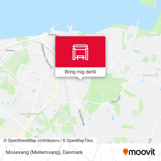 Mosevang (Mellemvang) kort