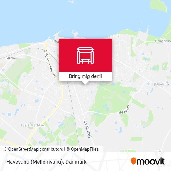 Havevang (Mellemvang) kort