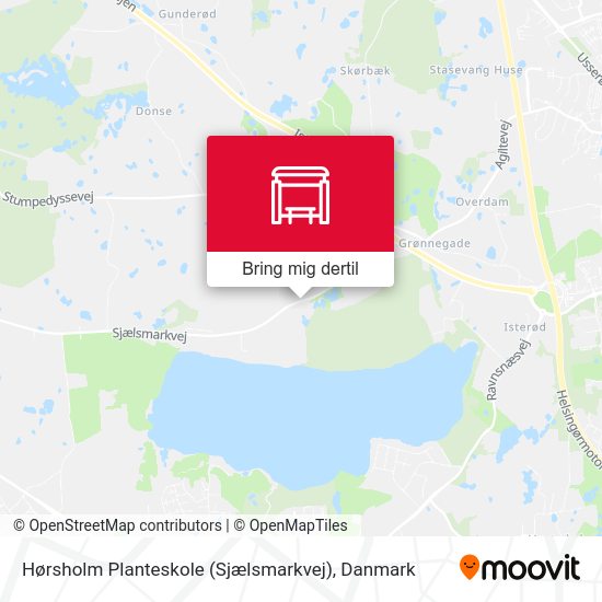 Hørsholm Planteskole (Sjælsmarkvej) kort