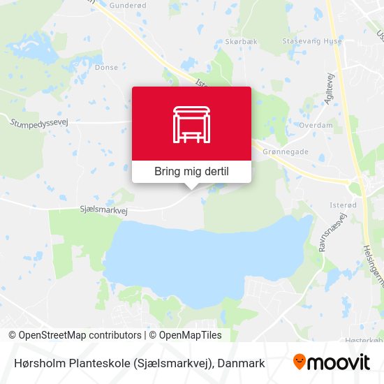 Hørsholm Planteskole (Sjælsmarkvej) kort