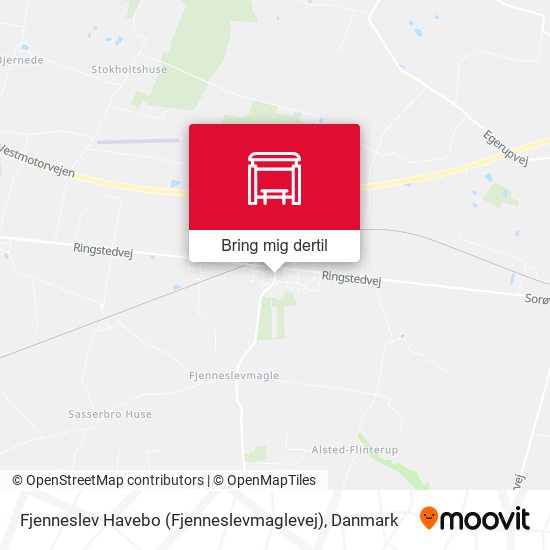 Fjenneslev Havebo (Fjenneslevmaglevej) kort