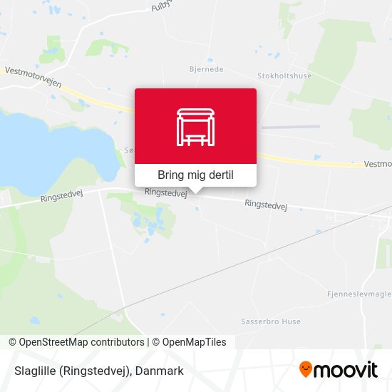 Slaglille (Ringstedvej) kort