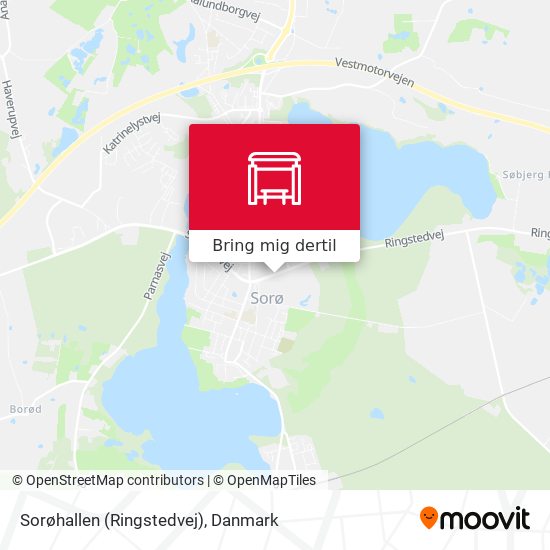 Sorøhallen (Ringstedvej) kort