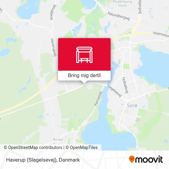 Haverup (Slagelsevej) kort