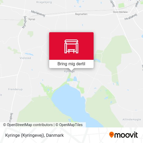 Kyringe (Kyringevej) kort