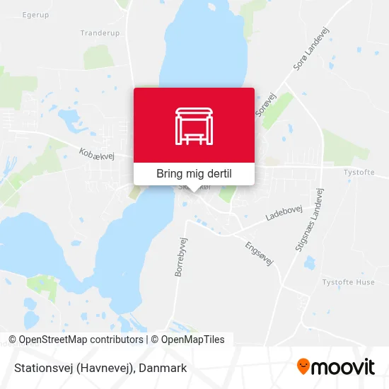 Stationsvej (Havnevej) kort