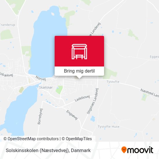 Solskinsskolen (Næstvedvej) kort
