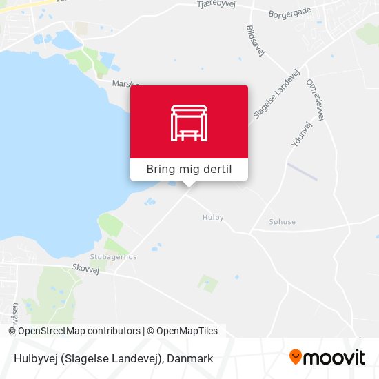 Hulbyvej (Slagelse Landevej) kort