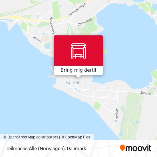 Teilmanns Allé (Norvangen) kort