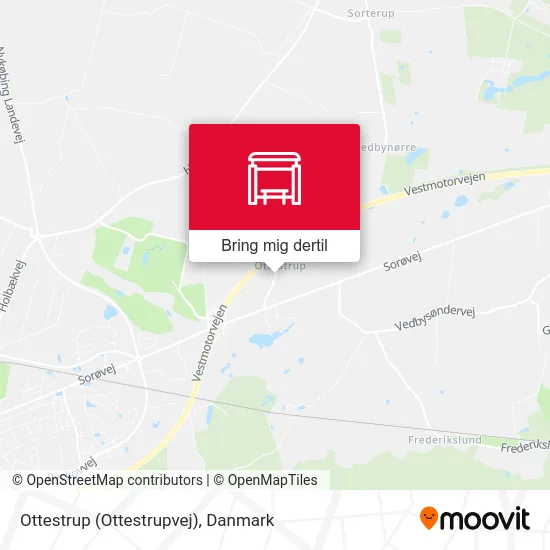 Ottestrup (Ottestrupvej) kort