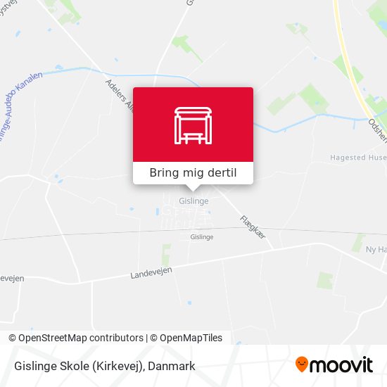 Gislinge Skole (Kirkevej) kort