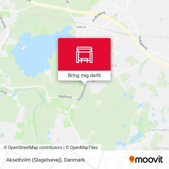 Akselholm (Slagelsevej) kort