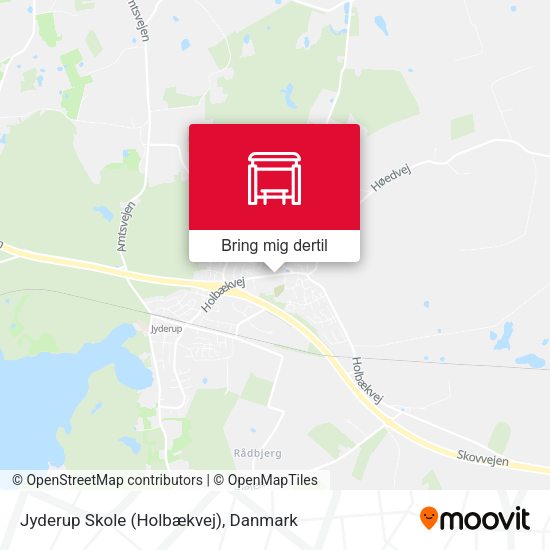 Jyderup Skole (Holbækvej) kort