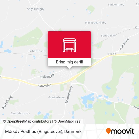 Mørkøv Posthus (Ringstedvej) kort