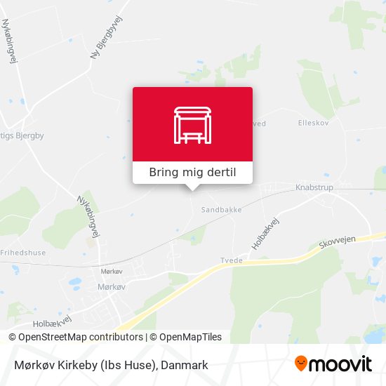 Mørkøv Kirkeby (Ibs Huse) kort