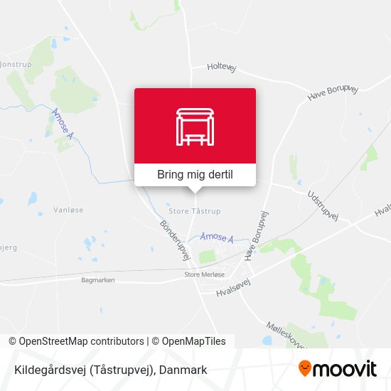 Kildegårdsvej (Tåstrupvej) kort