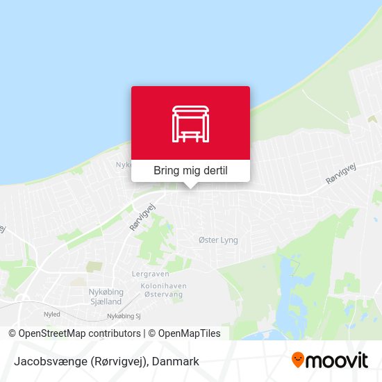 Jacobsvænge (Rørvigvej) kort