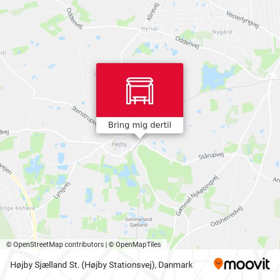 Højby Sjælland St. (Højby Stationsvej) kort