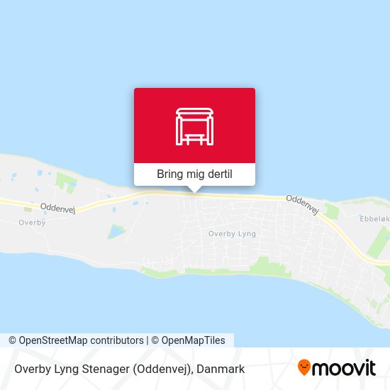 Overby Lyng Stenager (Oddenvej) kort