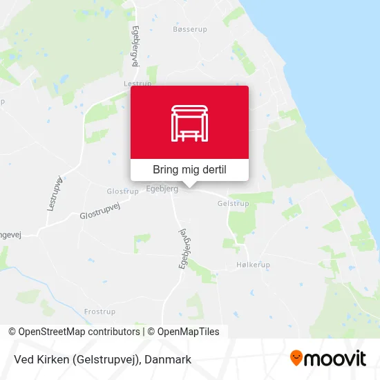 Ved Kirken (Gelstrupvej) kort