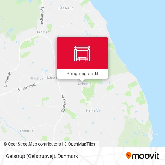 Gelstrup (Gelstrupvej) kort