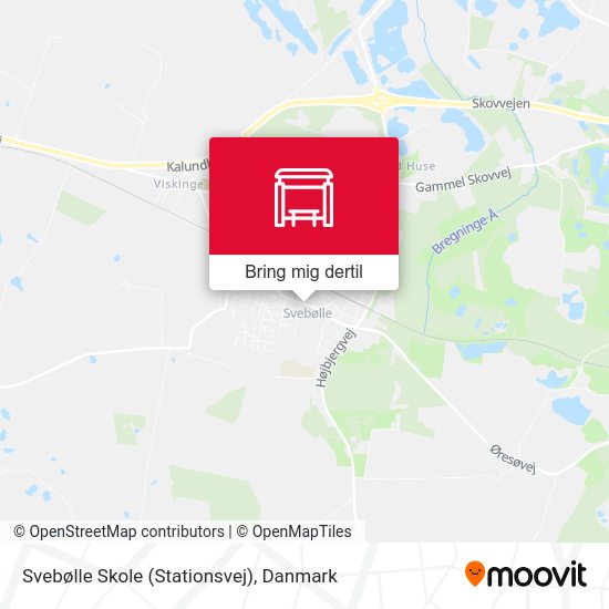 Svebølle Skole (Stationsvej) kort