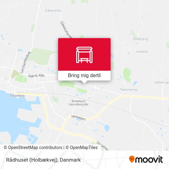 Rådhuset (Holbækvej) kort