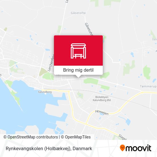 Rynkevangskolen (Holbækvej) kort