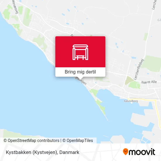 Kystbakken (Kystvejen) kort