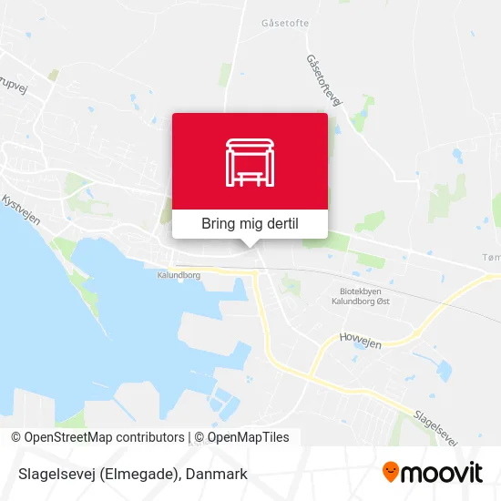 Slagelsevej (Elmegade) kort