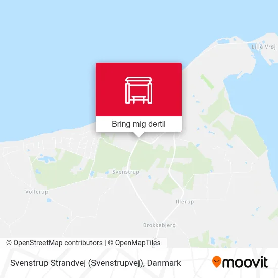 Svenstrup Strandvej (Svenstrupvej) kort