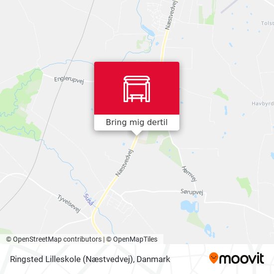 Ringsted Lilleskole (Næstvedvej) kort