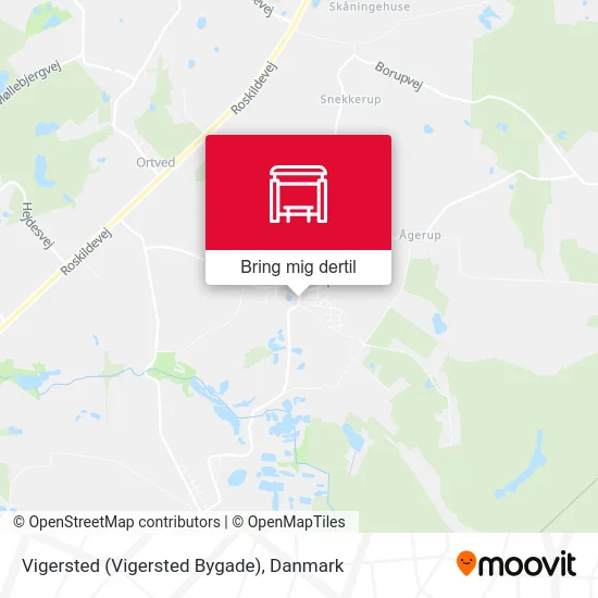 Vigersted (Vigersted Bygade) kort