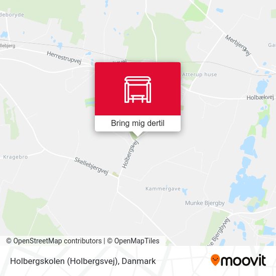 Holbergskolen (Holbergsvej) kort