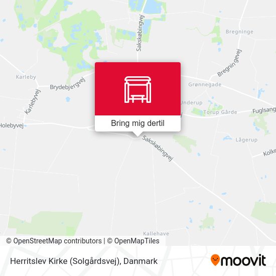 Herritslev Kirke (Solgårdsvej) kort