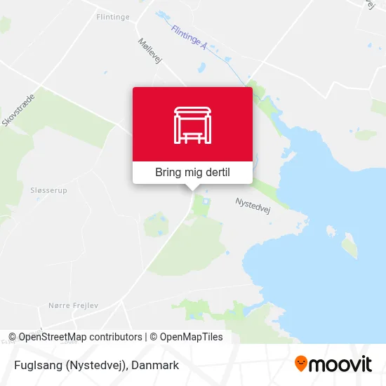 Fuglsang (Nystedvej) kort