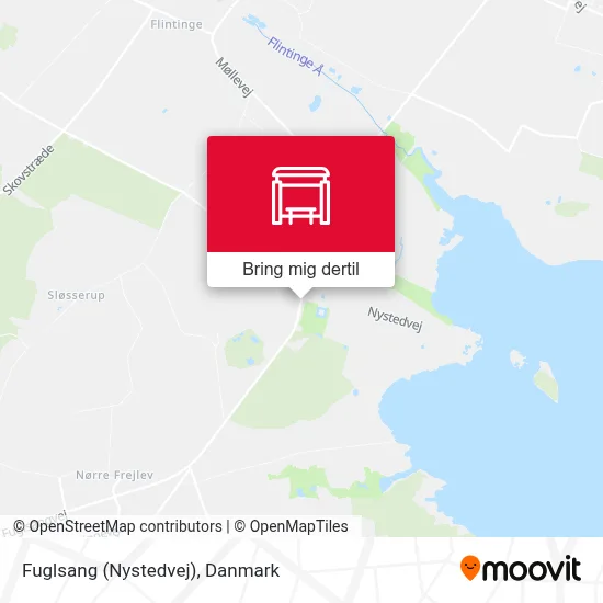 Fuglsang (Nystedvej) kort