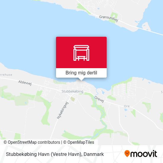Stubbekøbing Havn (Vestre Havn) kort