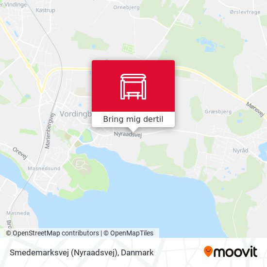 Smedemarksvej (Nyraadsvej) kort