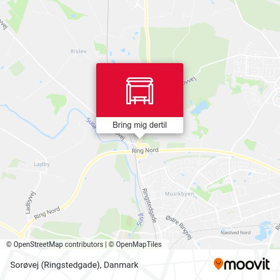 Sorøvej (Ringstedgade) kort