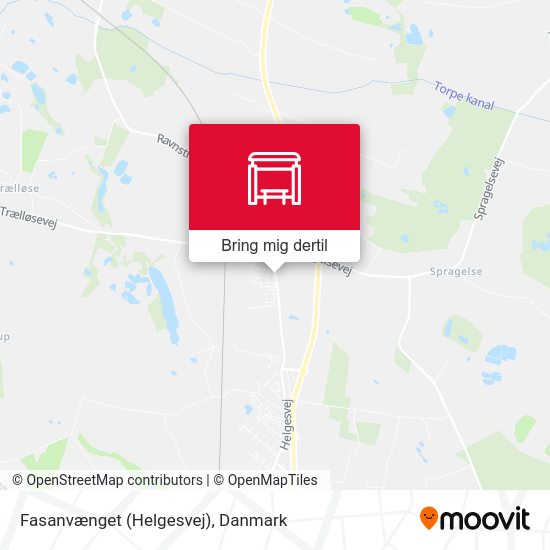 Fasanvænget (Helgesvej) kort